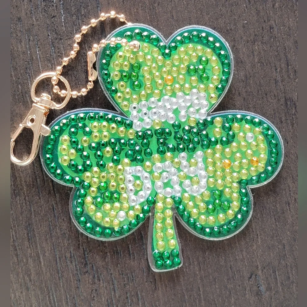 St. Patrick's Day Diamond Art Purse/Keychain Charms 3/$15 - Picture 3 of 5
